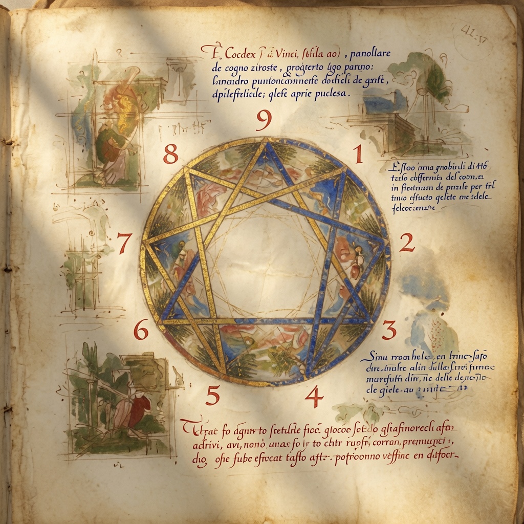 Différence type 6 et type 7 ennéagramme : illustration alchimique